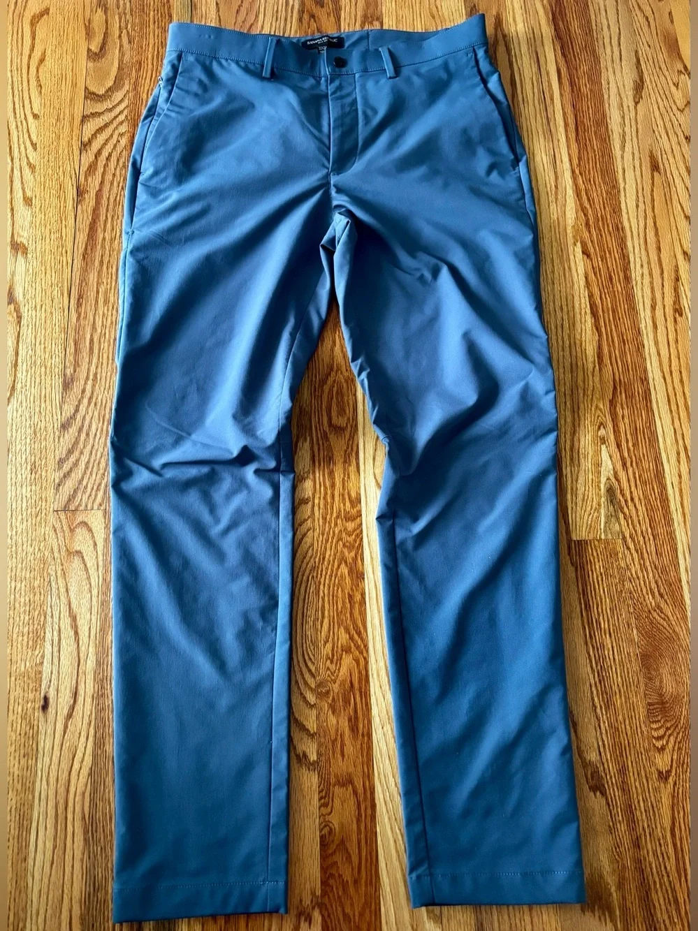 Banana Republic Slate Blue Performance Chinos